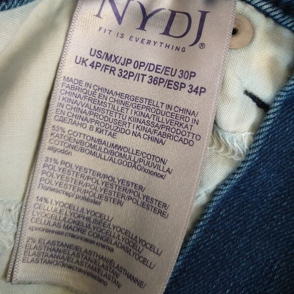 Nydj marilyn straight size 0P - Picture 4 of 8